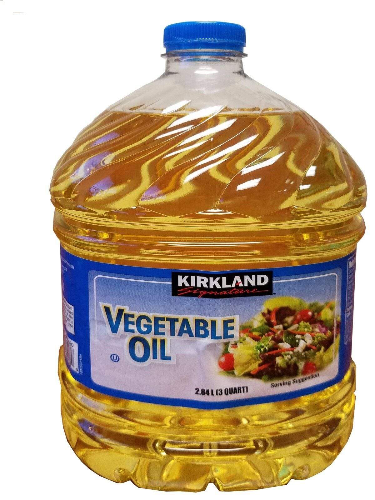 Kirkland Signature 100% Pure Vegetable Oil 3 qt.- 2 Count